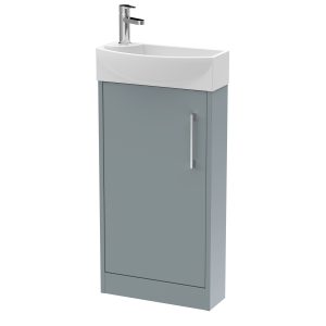 Juno Compact Floor Standing Vanity Unit with Basin